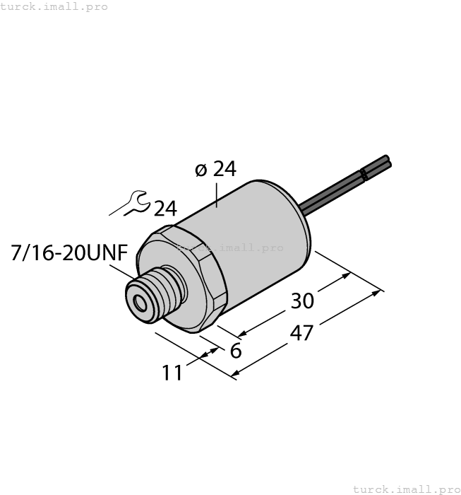 PT5000PSIG-2005-I2-WM0.5/X 100000403 TURCK