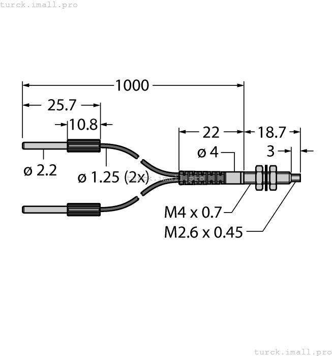 PBT23UM4-VL 3087518 TURCK