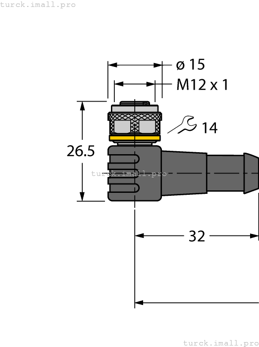 WKC4.5T-0.3-RSC4.5T/TXO 6629668 TURCK