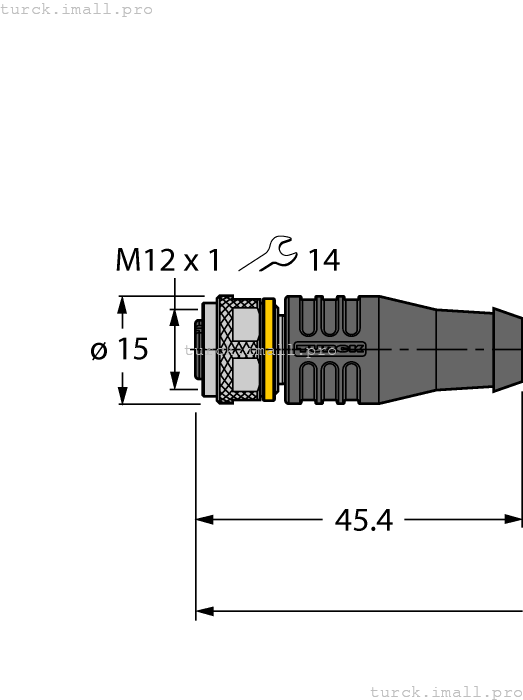 RKS4.4T-3-RKS4.4T/TXL 6628884 TURCK
