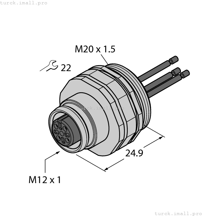 EC-FKD4-1.5/20 6935762 TURCK