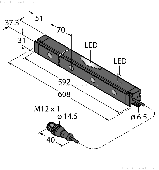 PVL500NQ 3032569 TURCK
