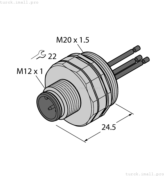 EC-FSD4-0.5/20 6935739 TURCK