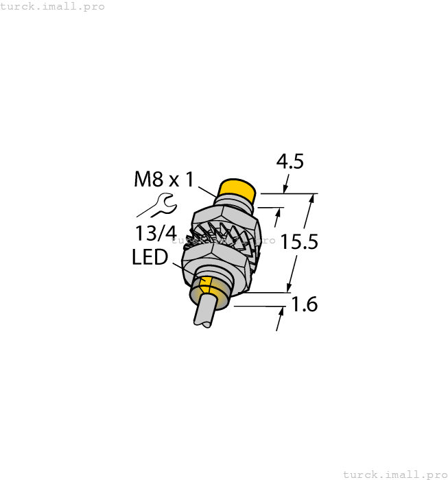 NI5-M08KK-AP6X 4602944 TURCK