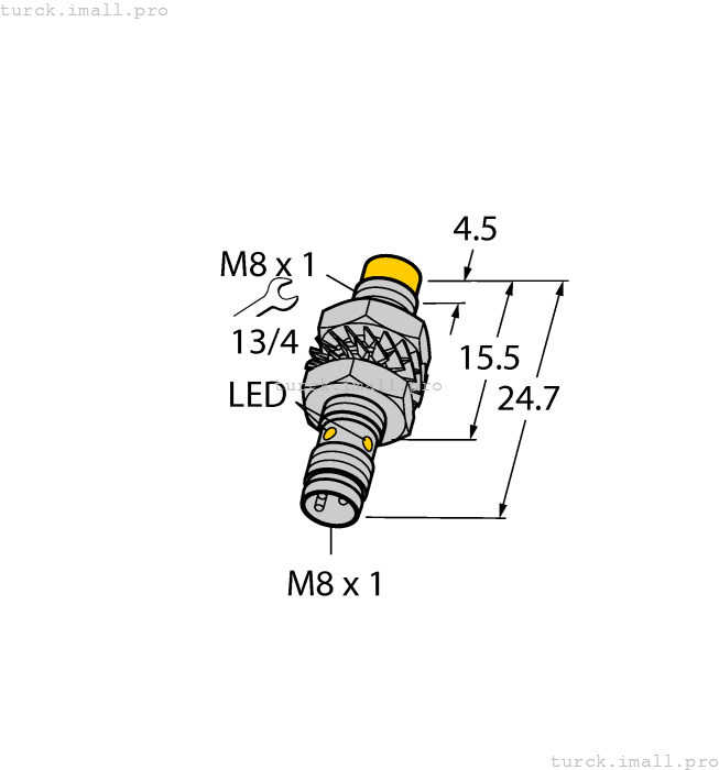 NI5-M08KK-AP6X-V1131 4602946 TURCK