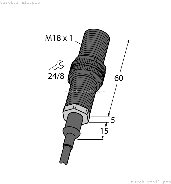BI5-P18-AZ3/S139-S1261 1384307 TURCK
