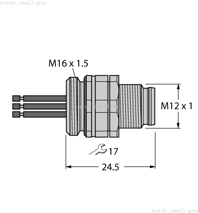 EC-FSDW4.54-0.5/16 6935755 TURCK