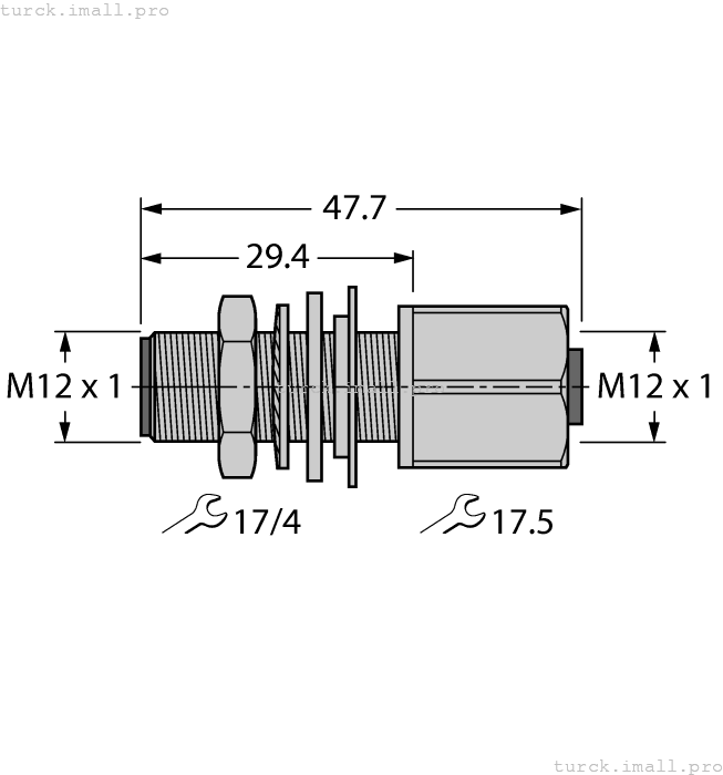 FK-FS4.4/M12 6922806 TURCK