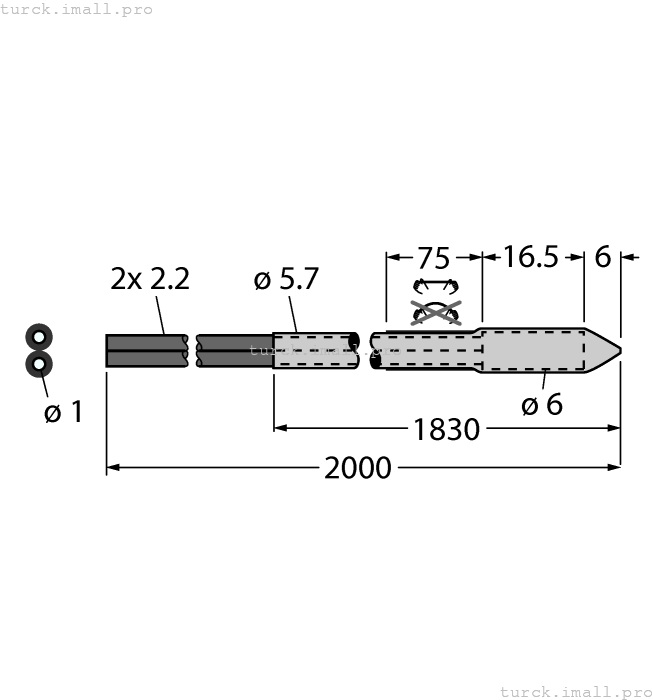 PBE415UTMLLPHT1 3056144 TURCK