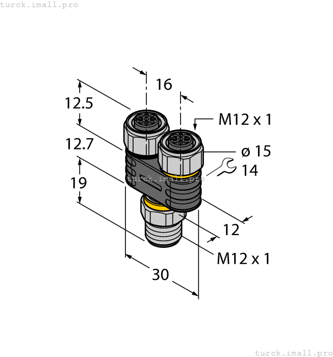 YB2-FSME5-2FKME5.4 6930548 TURCK