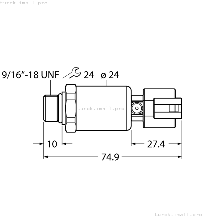 PT100R-2121-I2-DT043P 100003670 TURCK
