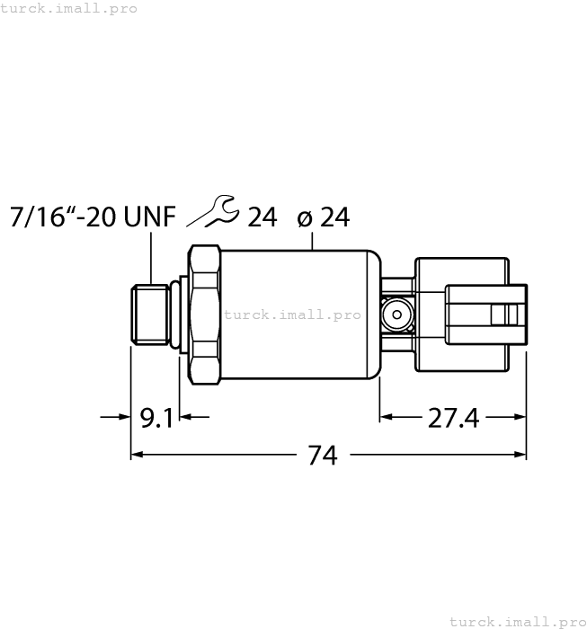 PT4000PSIG-2105-U3-DT043P/R 100047583 TURCK
