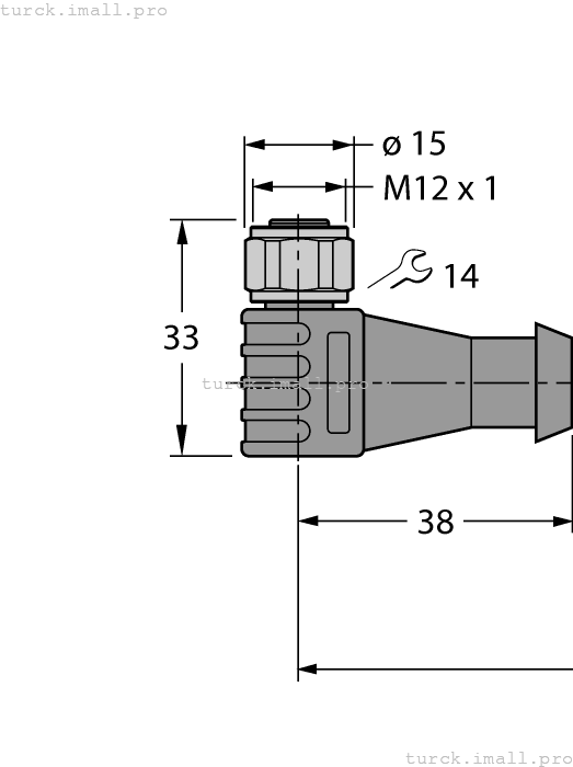 WKCV 5732-50M/CS15915 UX04216 TURCK