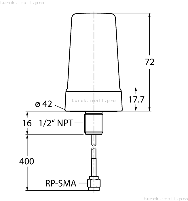 BWA-2O2-001 3025642 TURCK