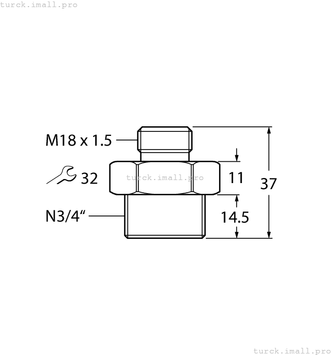 FAA-34-1.4571 100001990 TURCK