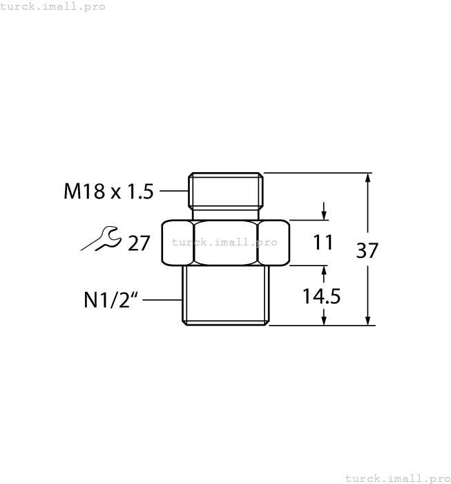 FAA-A1-1.4571 100001987 TURCK