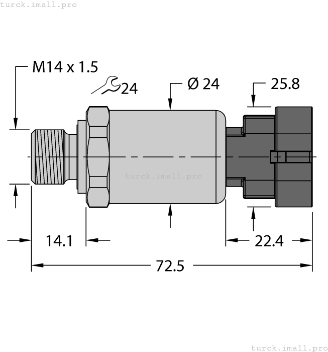 PT600R-2119-I2-AMPS1.5 100003600 TURCK
