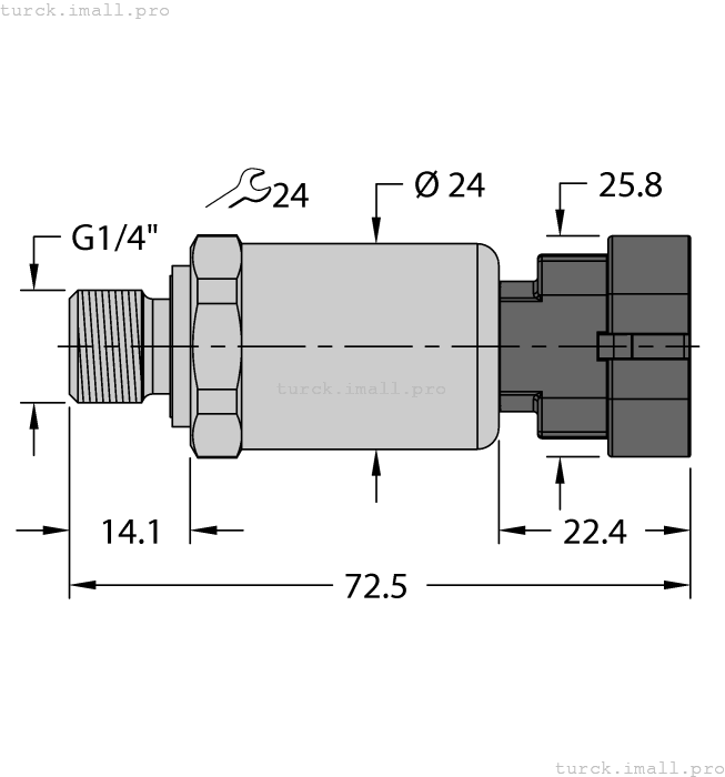 PT600R-2104-U6-AMPS1.5 100000751 TURCK