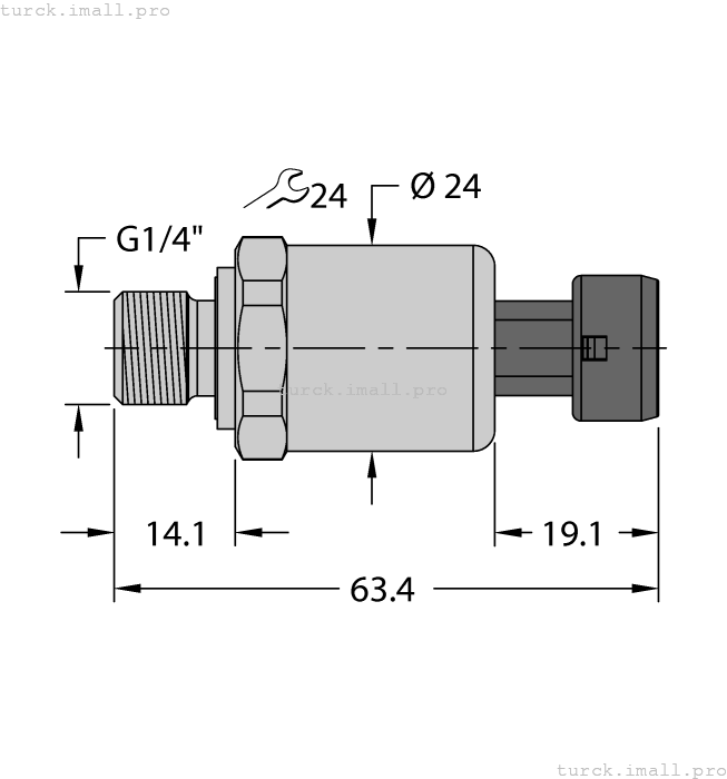 PT10R-1104-I2-MP11 100048453 TURCK