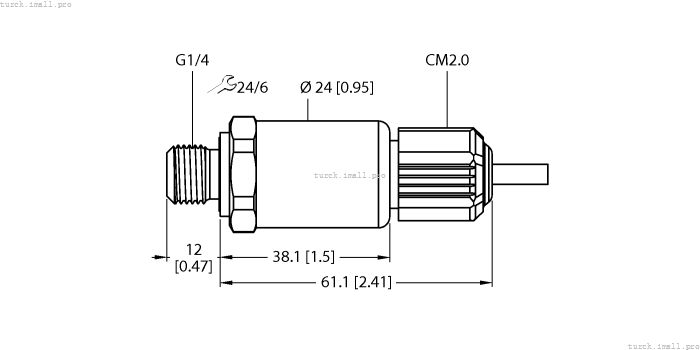 PT10R-2004-I2-CM2.0/O 100004475 TURCK