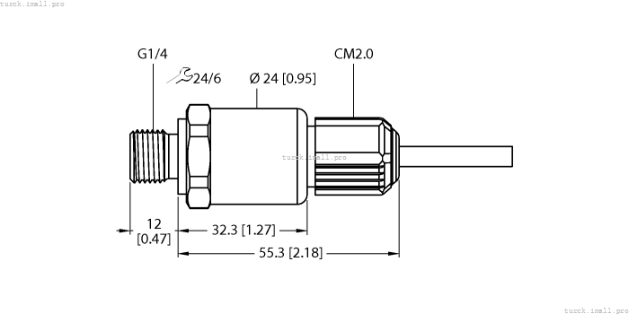 PT1A-1004-I2-CM2.0/O 100006531 TURCK