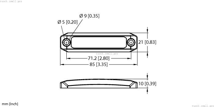 TW860-960-Q21L85-M-B128 100050407 TURCK