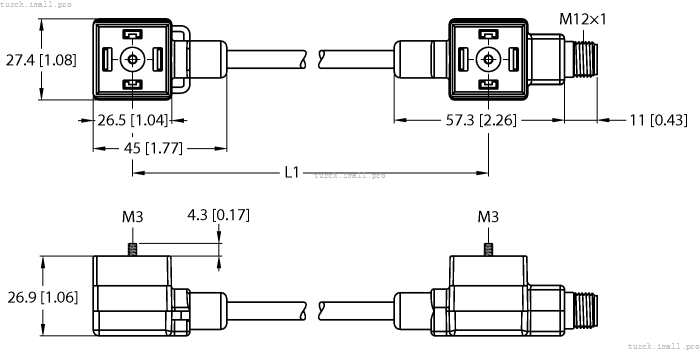 VAS22-S80E-0.25-DAS22-S-FS5.432/TXL 6606673 TURCK