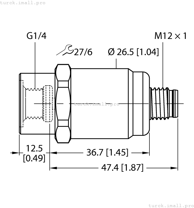 PT25R-1001-U1-H1141 6836408 TURCK
