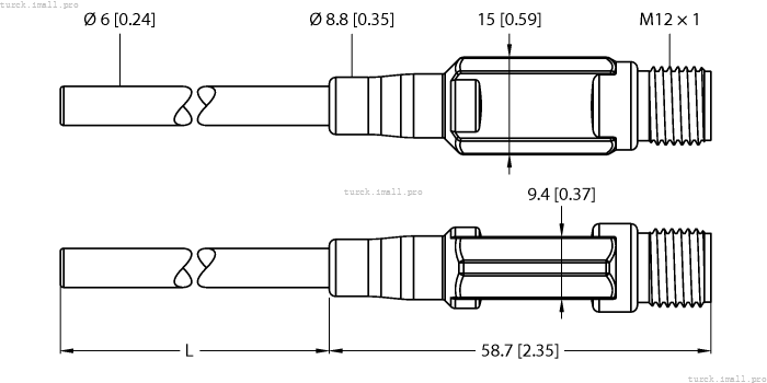 TTM150C-206A-CF-LI6-H1140-L200 9910560 TURCK