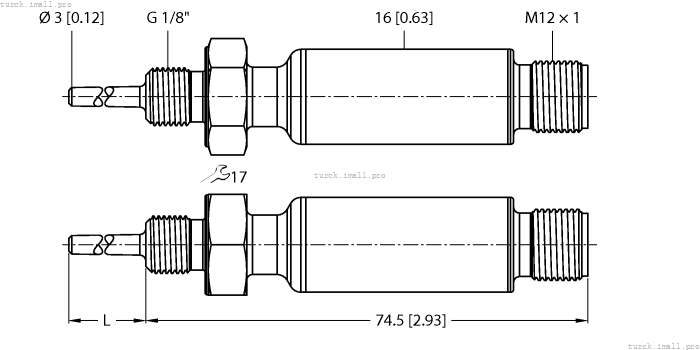 TTMS-103A-G1/8-LIUPN-H1140-L013 9910650 TURCK