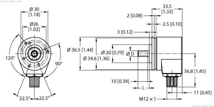 REI-04QA0C-4A2500-H1181 100011160 TURCK