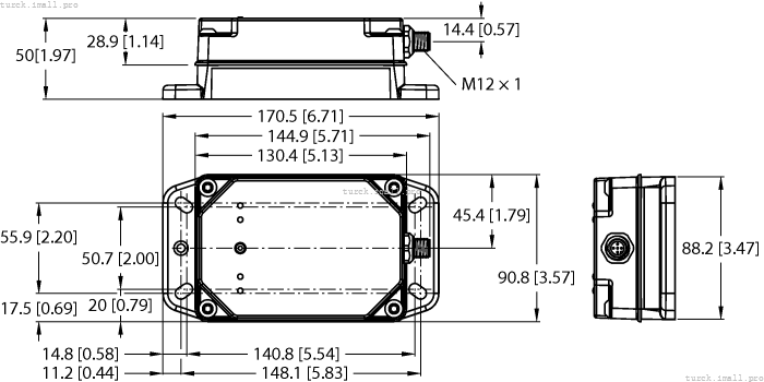 Q130RA-2450-AFQ 3806646 TURCK