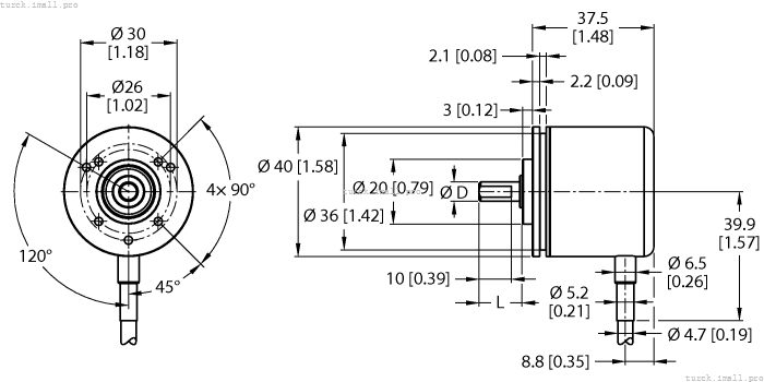 REI-E-111T8C-2B2500-C 100011960 TURCK