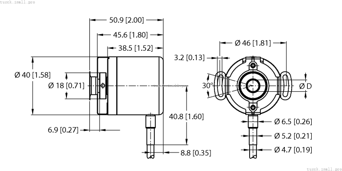 REI-E-112IA0E-2B2500-C 100012076 TURCK