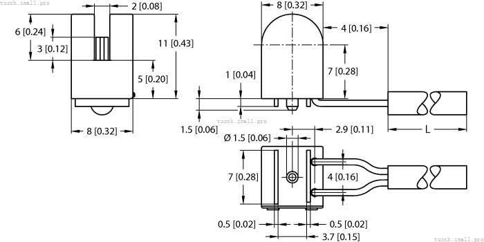 SI2-K08-Y1 1007700 TURCK