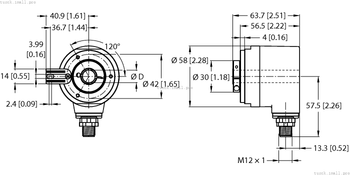 RES-187H10T-3C13B-H1181 100016323 TURCK