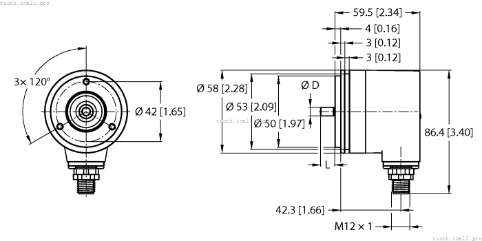 RES-186S10S-3C13B-H1181 100016318 TURCK