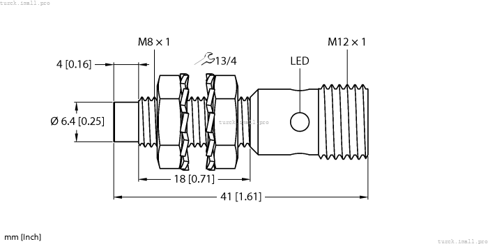 NI3-EG08K-AP6X-H1341 4669660 TURCK