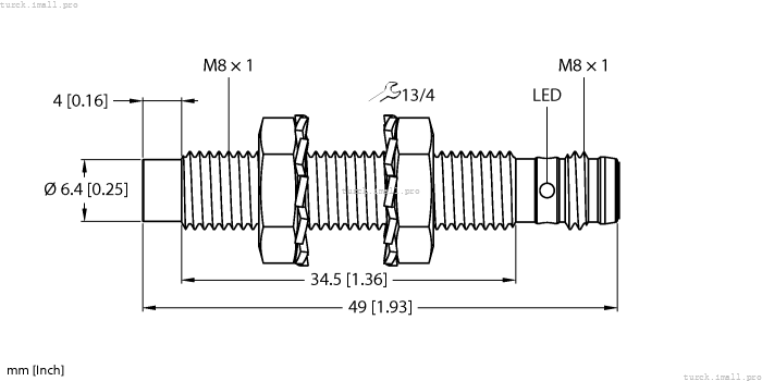 NI3-EG08-AP6X-V1131 4602750 TURCK
