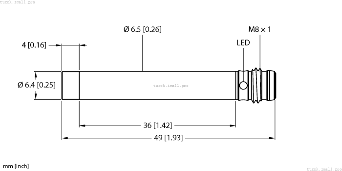 NI3-EH6.5-AP6X-V1131 4612420 TURCK