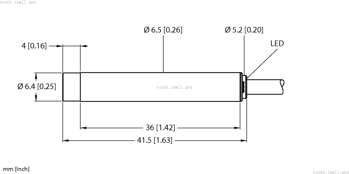 NI3-EH6.5-AN6X 4612500 TURCK