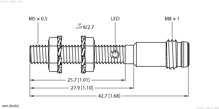 BI1-EG05-AN6X-V1331 4608740 TURCK