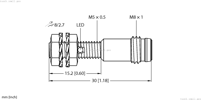 BI1-EG05K-AP6X-V1331 4609766 TURCK