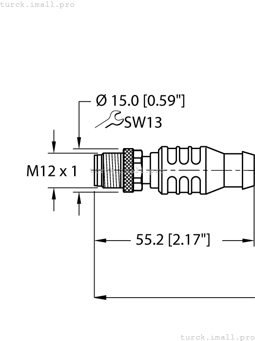 RSSX RJ45S 862-10M U2-22444 TURCK