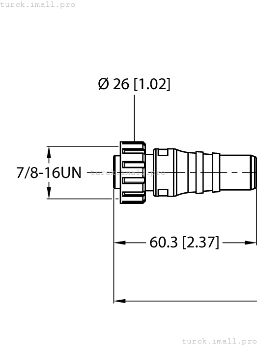 RKM40.2-0.3-RSP46PLB/TXL 100031612 TURCK