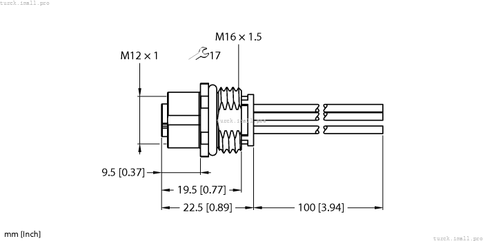 FK54PK-2/M16 100003942 TURCK