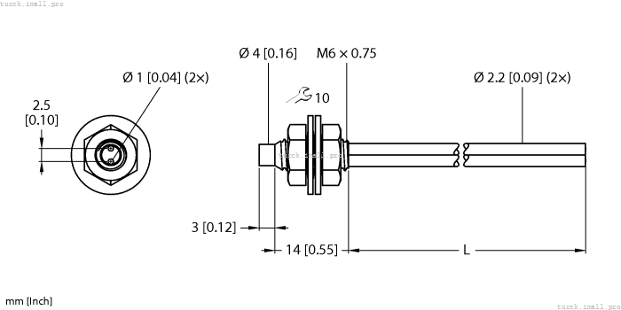 PBT46UM6M.1 3077833 TURCK