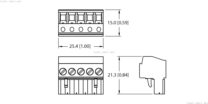 IM-SC-5X4BK (STECKERSATZ) 7541217 TURCK